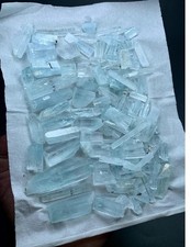 Rarest 1400cts Natural Aquamarine  Crystals Lot - Beautiful Crystals wholesale  picture