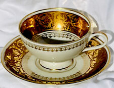 Antique Gold Thomas“Bavaria”Tea Cup And Saucer Germany Pattern #06233 24/8 picture