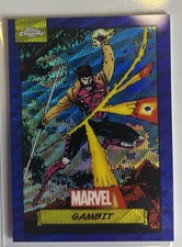 2024 Topps Chrome Marvel GAMBIT 40/150 Blue Wave Refractor picture