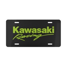 Kawasaki Racing, License Plate Auto Car Tag Metal Aluminum (Vanity Plate) picture