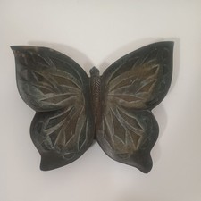 Brass Butterfly trinket tray picture