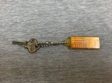 Vintage Wilson Williams Massey Harris Dealer Williamtown, Mass Key Chain & Key picture