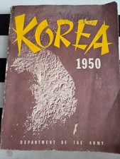 CHARITY SALE FOR VETS 1950 Korea Dept of the Army Map & Reference Booklet 🗺️ picture