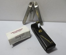 Leatherman Super Tool - 1999 Original – New SS w/ Leather Sheath & Instructions picture