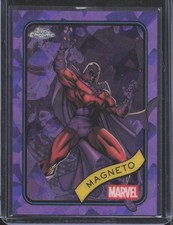 2025 Topps Chrome Marvel Magneto #169 Purple Sapphire 5/15 picture