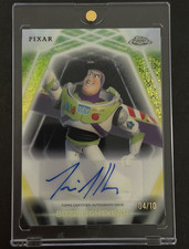Topps 2026 Disney Neon Buzz Lightyear Tim Allen Auto CNA-TA Neon Etch 04/10 picture