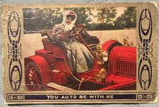 Early Automobile postcard 1906 1907 Pope-Hartford Horseless Carriage picture