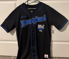 NEW 2026 Run Disney Disneyland Half Marathon Weekend Baseball Jersey M w/ Tags picture