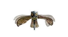 Prowler Owl with Flapping Wings Owl Decoy Scarecrow Bird Repellent Scare Pigeons picture