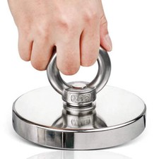 Super Strong Neodymium Fishing Magnets - Heavy Duty Salvage Magnet with Eye Bolt picture