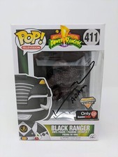 Johnny Yong Bosch Power Rangers Black Ranger #411 Exclusive Signed Funko Pop JSA picture