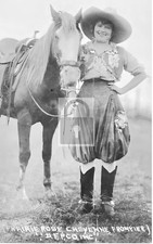 Prairie Rose Rodeo Cowgirl Cheyenne Frontier Wyoming WY - Reprint picture