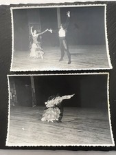 2x Vintage B&W Photos Ballet Theater Spanish Dance Gypsy Rhapsody  picture