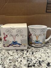 New In Box Vintage Recycled Paper Greetings “Quit Your Job” Cartoon Funny Mug picture