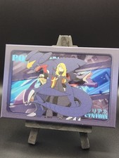Pokémon paperweight Cynthia and Garchomp picture
