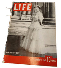 January 1, 1940 LIFE Magazine WWII War 40s Advertising ads add ad   picture