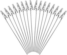 40 PCS Metal Wire Long-Tailed Alligator Clamp Photo Clip Holder - Alligator picture