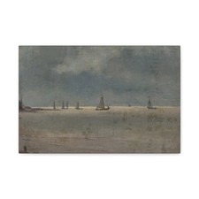 Eduard Karsen - Zuiderzee - 1885 - 1900 - Canvas Wall Art picture