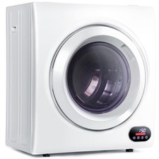 Euhomy Compact Laundry Dryer, 3.5 cu ft Front Load Stainless Steel Clothes Dr... picture