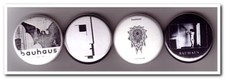 BAUHAUS Buttons Pins Badges goth gothic rock post-punk / bela legosi picture