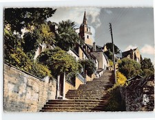 Postcard Les Curieux Escaliers de Brélévenez Lannion France picture
