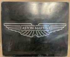 Aston Martin Vintage Garage Metal Sign 20x24” Handmade Cast Aluminum Relief • picture
