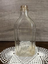 Vintage Clear Glass Medicine Bottle- Owens-Illinois picture
