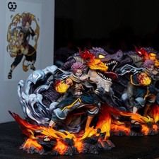 GG Studio Natsu Statue IN STOCK Painted FAIRY TAIL Model 1/6 Scale H33cm Led picture