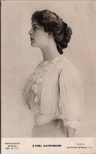 Ethel Barrymore Rotograph Postcard c.1910 Burr McIntosh Photo Actress picture