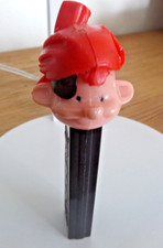 PEZ Pal Vintage Pirate Red Bandana No Feet Yellow insert Black Stem 3.9 Austria picture