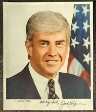 Jack Kemp US House Representative + NFL QB Autograph 8x10 Photograph New York picture