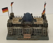 Vintage Souvenir Berlin Germany Landmark Reichstag Building Deutscher Bundestag picture