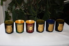 TRUDON Six (6) EMPTY 270g Candle Holders - Gloria, Reggio, Ernesto, S.G., Abd El picture