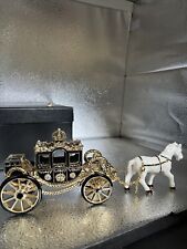 LIMITED EDITION ROYAL HORSE & ROYAL CARRIAGE BY KEREN KOPAL HARD TO FIND, RARE picture
