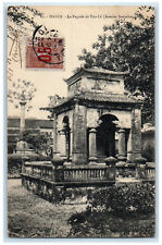 c1910 La Pagode De Vua-Le (Avenue Beauchamp) Hanoi Vietnam Postcard picture