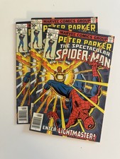 Spectacular Spider-Man #3 - 1977 Bronze Age Marvel Comics  - Lot of 3 picture