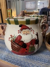 Vietri Old St Nick Cookie Jar 8850350 picture