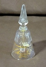Vintage Westmoreland Glass Company 40th Anniversary 24% Lead Crystal Bell Japan picture