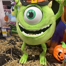3.5 FT ANIMATED DISNEY MONSTERS INC MIKE WAZOWSKI HALLOWEEN PROP picture