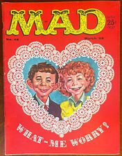 MAD MAGAZINE #45 - Fine/Very Fine (7.0)  Famous Valentine Issue from 1959 picture