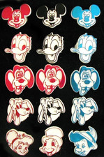 15 Disney Gumball Rings Plastic Vintage 1970s NEW OLD STOCK  Kid sz Mickey Goofy picture