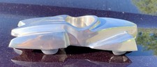 Vintage Cast Aluminum Streamline Art Deco Car, Tea Light,  Ashtray, Change,Candy picture