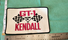 Vintage Large Kendall GT - 1 Racing Oil  Back patch USA Only picture