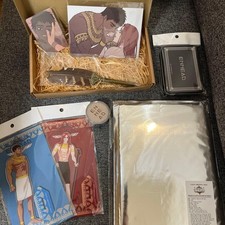 ENNEAD Korea Limited Cafe Goods Feather Pen Sticker Set Masking Tape picture