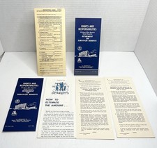 Vintage 1966 Dpt. of Health Education & Welfare Social Security Info Pamphlets picture