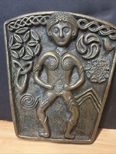 Wild Goose Studio Woman Of The Celts 6”x 7” Sheila-na-gig Figure Plaque picture