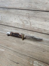 VINTAGE WESTERN CUTLERY #648  B - U.S.A. Hunting Knife  picture