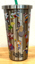Disney Parks The Disney Afternoon Stainless Steel 19oz Tumbler Darkwing Duck picture