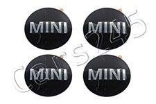 Genuine MINI R50 R53 R56 R55 R52 Wheel Center Hub Cap Emblem Logo Sticker 4x SET picture