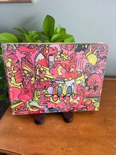 Vintage 1968 Spring Hill College Torch Yearbook Mobile Alabama Psychedelic Art picture